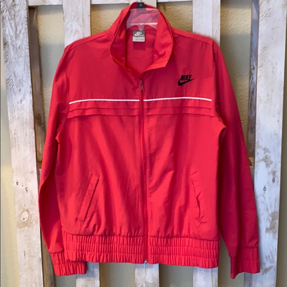 Nike Pink Sportswear Warm Up Gym Jacket Size XL